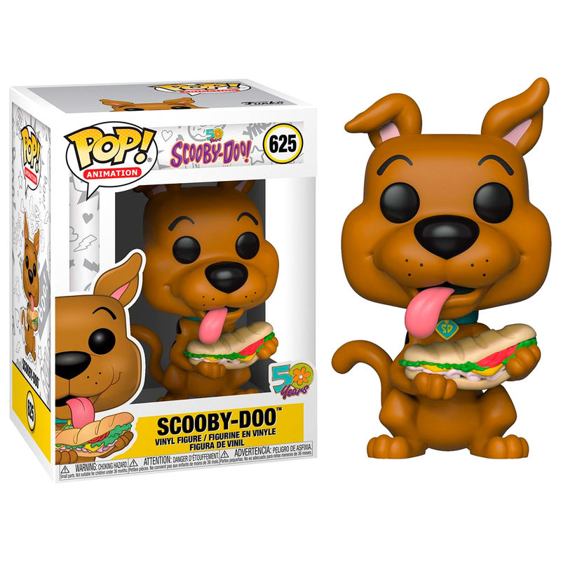 Funko Pop! Animation: Scooby-Doo 50 years - Scooby-Doo 625 - CAJA DAÑADA