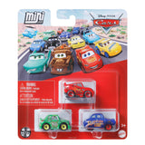 Cars Mini Racers Best Buddies (Fabulous Hudson Chick Hicks McQueen) 3-Pack