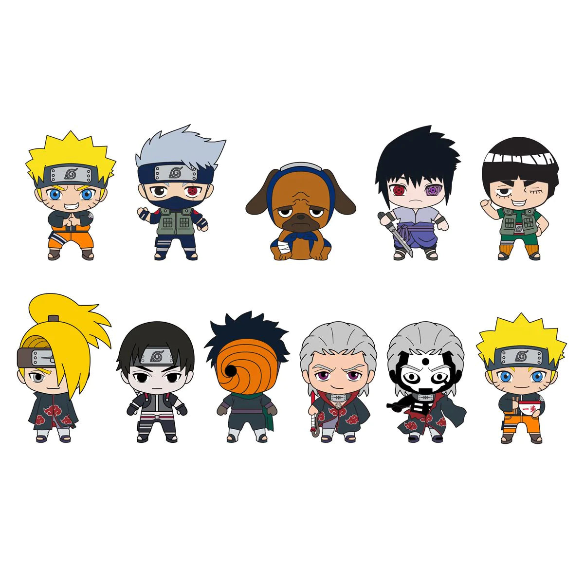 Monogram: Figural Bagclip - Naruto Shippuden - Series 3 - (x 1 Unidad)