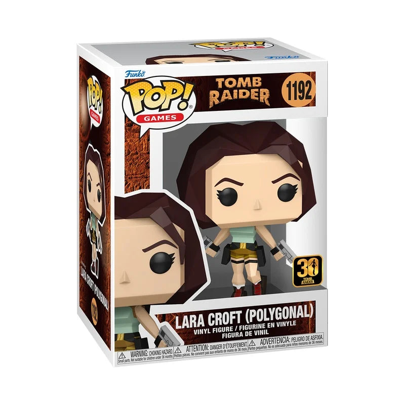 Funko Pop! Games: Tomb Raider - Lara Croft (Polygon)