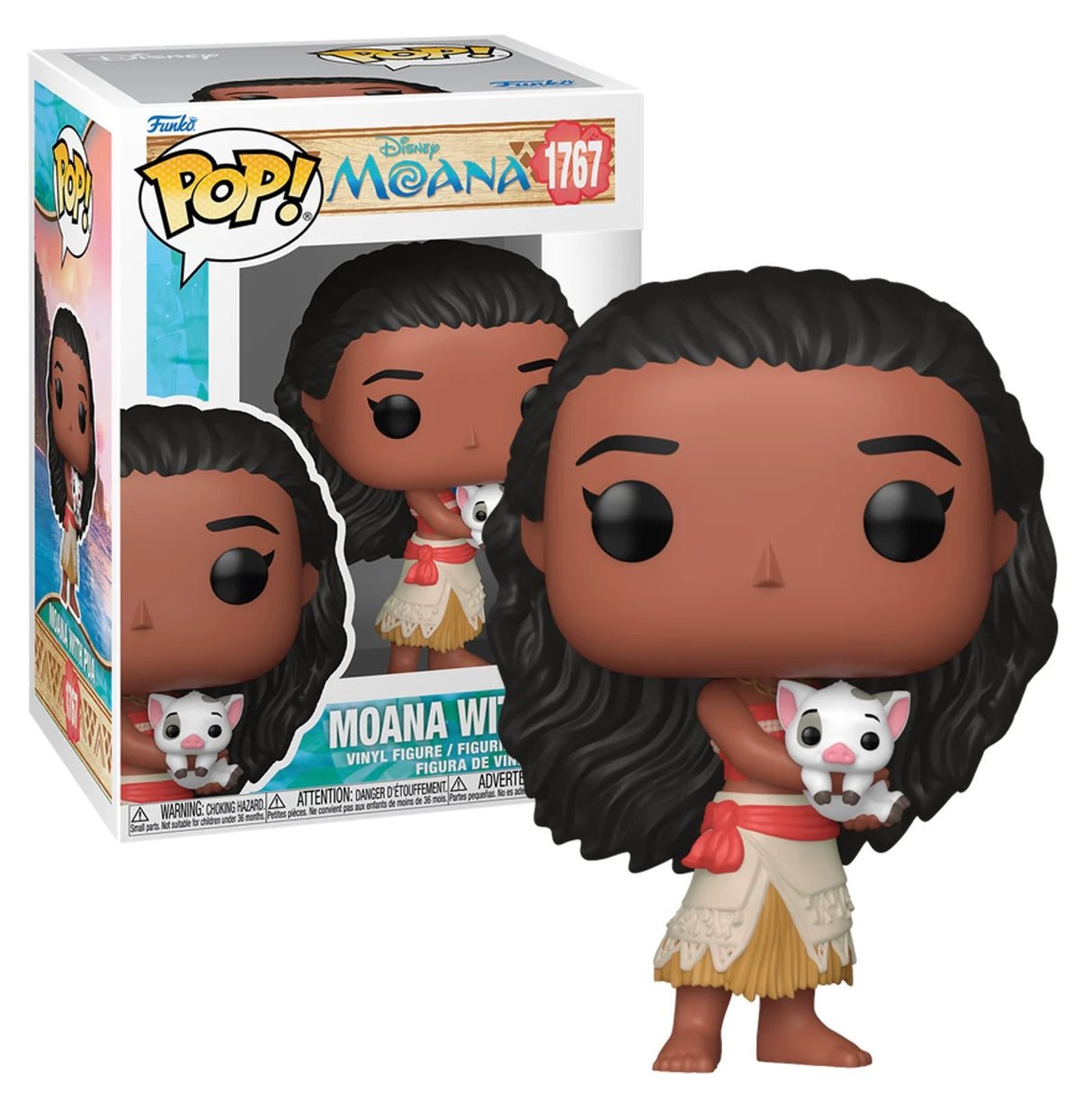 Funko Pop! Disney: Moana - Moana with Pua 1767