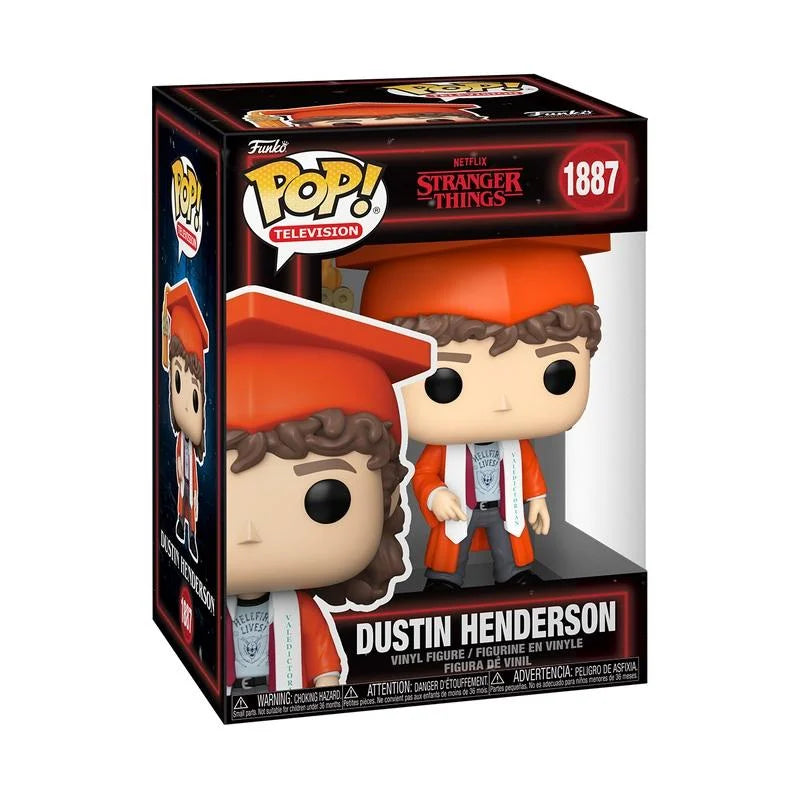 Funko Pop! Television: Stranger Things (Season 5) - Dustin Henderson (W4) 1887