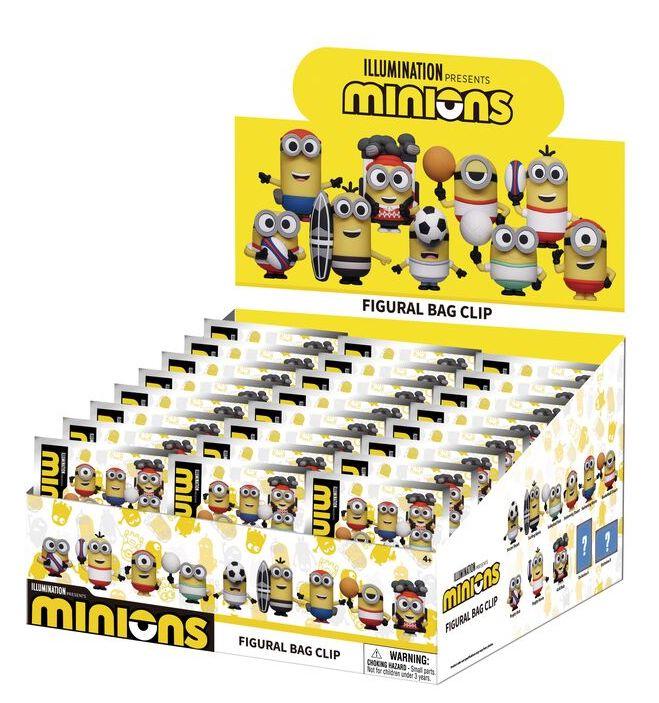 Monogram: Figural Bag Clip (Llavero) - Minions (Sports) - Series 1 (1 unidad)