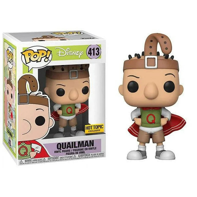 Funko Pop! Animados: Doug - Quailman 413 (Vaulted)