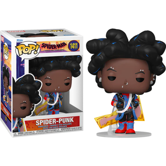 Funko Pop! Marvel: Spider-man | Across the Spiderverse - Spider-Punk Unmasked 1411