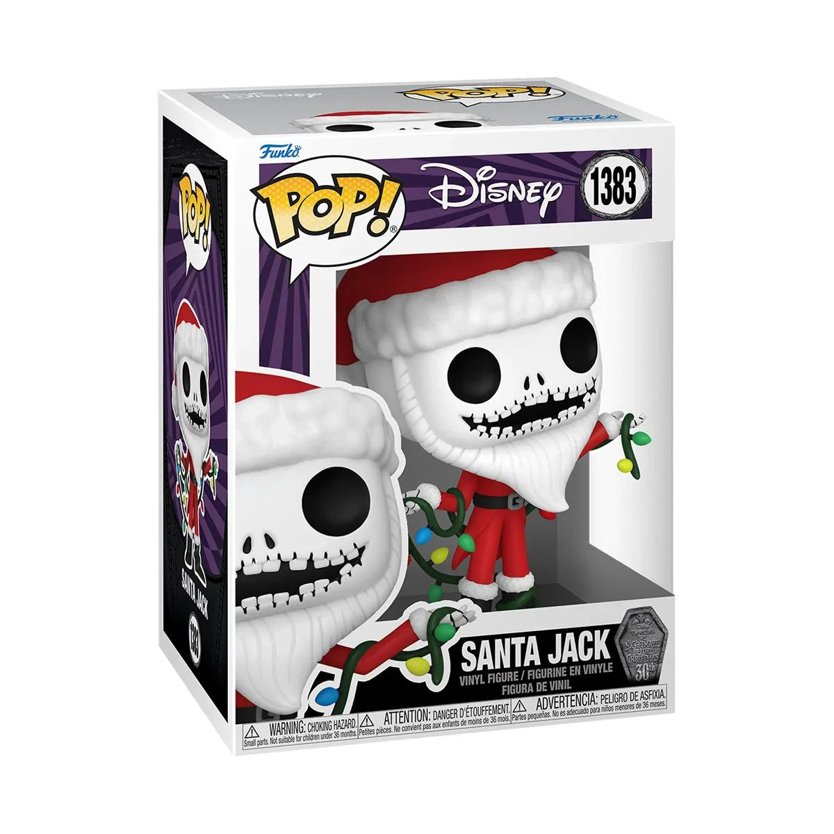 Funko Pop! Disney: The Nightmare Before Christmas 30th Anniversary - Santa Jack 1383