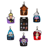 Loungefly Mystery Mini-Backpack: Disney Villains (1 unidad)