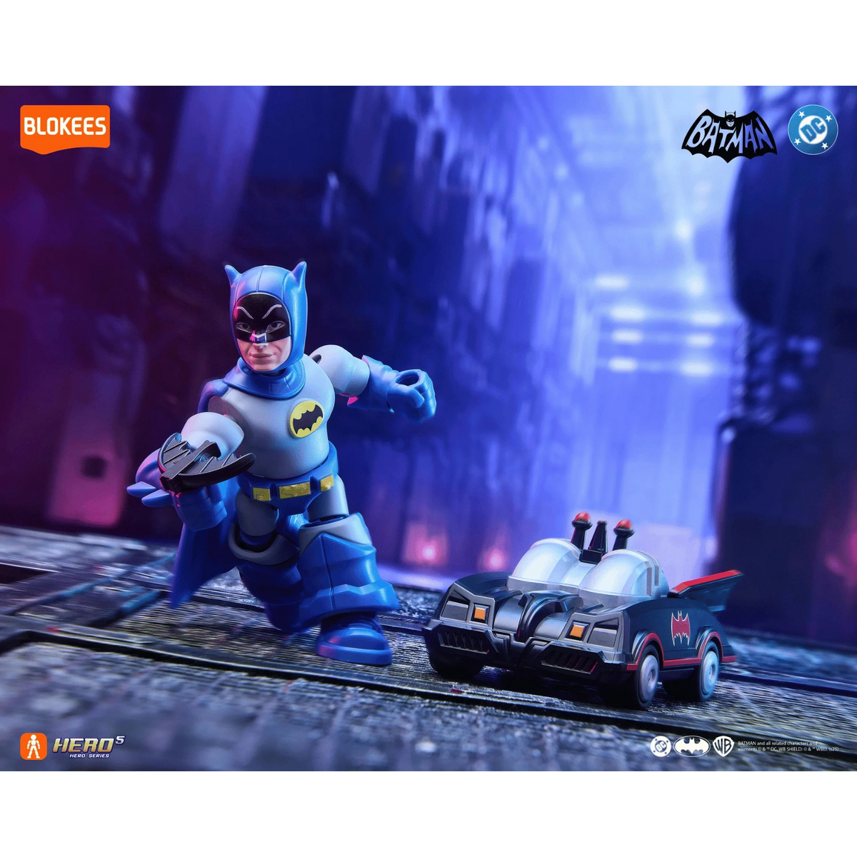 Blokees: DC - Batman Defender Version 01 Blind Box (Caja Misteriosa x 1 unidad)