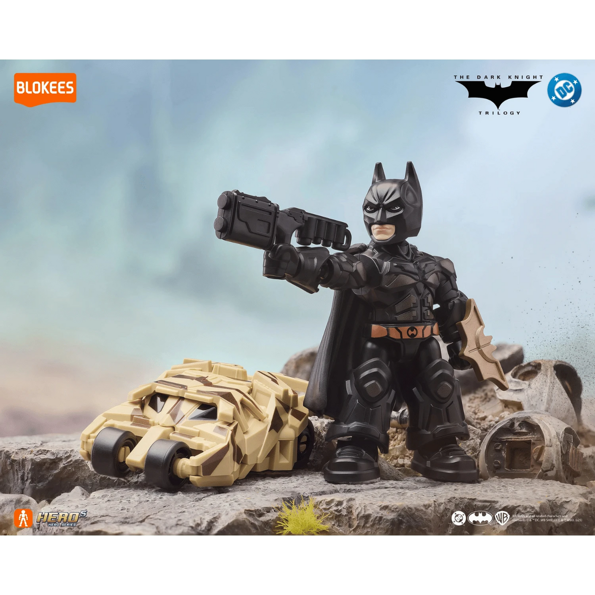 Blokees: DC - Batman Defender Version 01 Blind Box (Caja Misteriosa x 1 unidad)