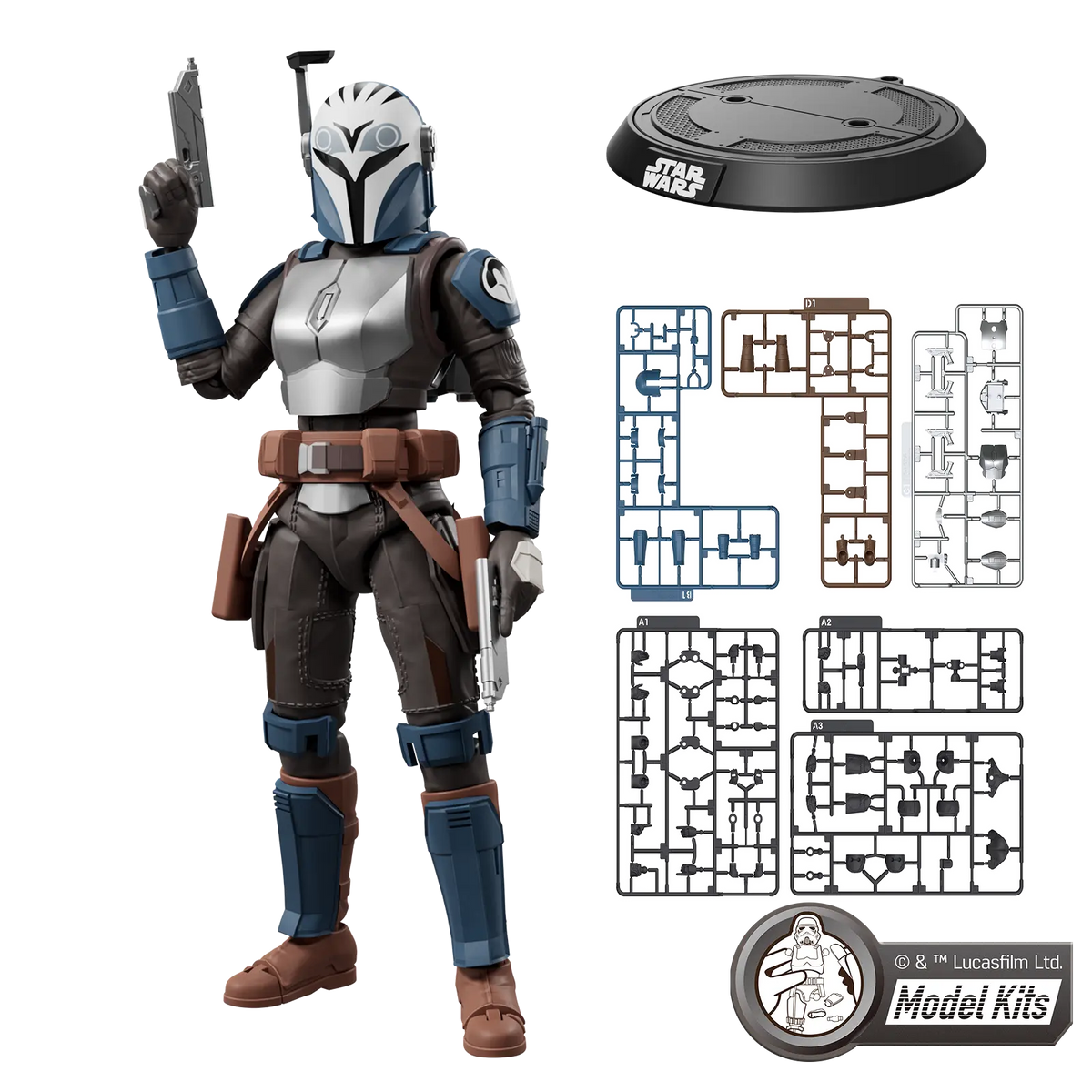 Blokees: Star Wars: The Mandalorian Bo-Katan Kryze Classic Class 06 (Model Kit)