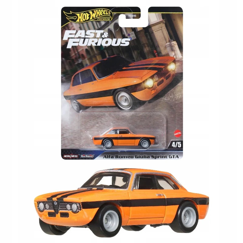 Hot Wheels: Premium | Fast and Furious - Alfa Romeo Giulia Sprint GTA 4/5