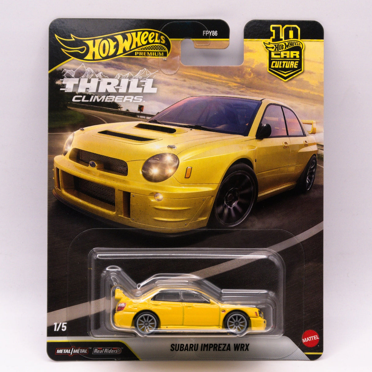 Hot Wheels Car Culture 2026 - Subaru Impreza WRX