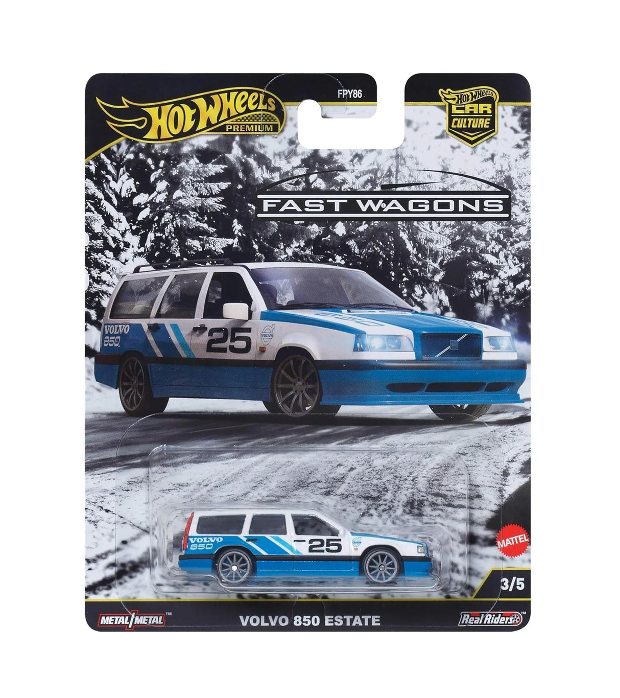 Hot Wheels: Premium | POP Culture: Fast Wagons - Volvo 850 ESTATE
