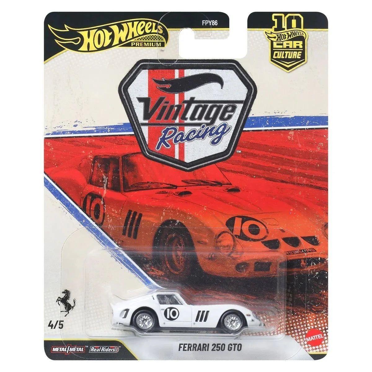 Hot Wheels Premium | Car Culture: Vintage Racing - Ferrari 250 GTO