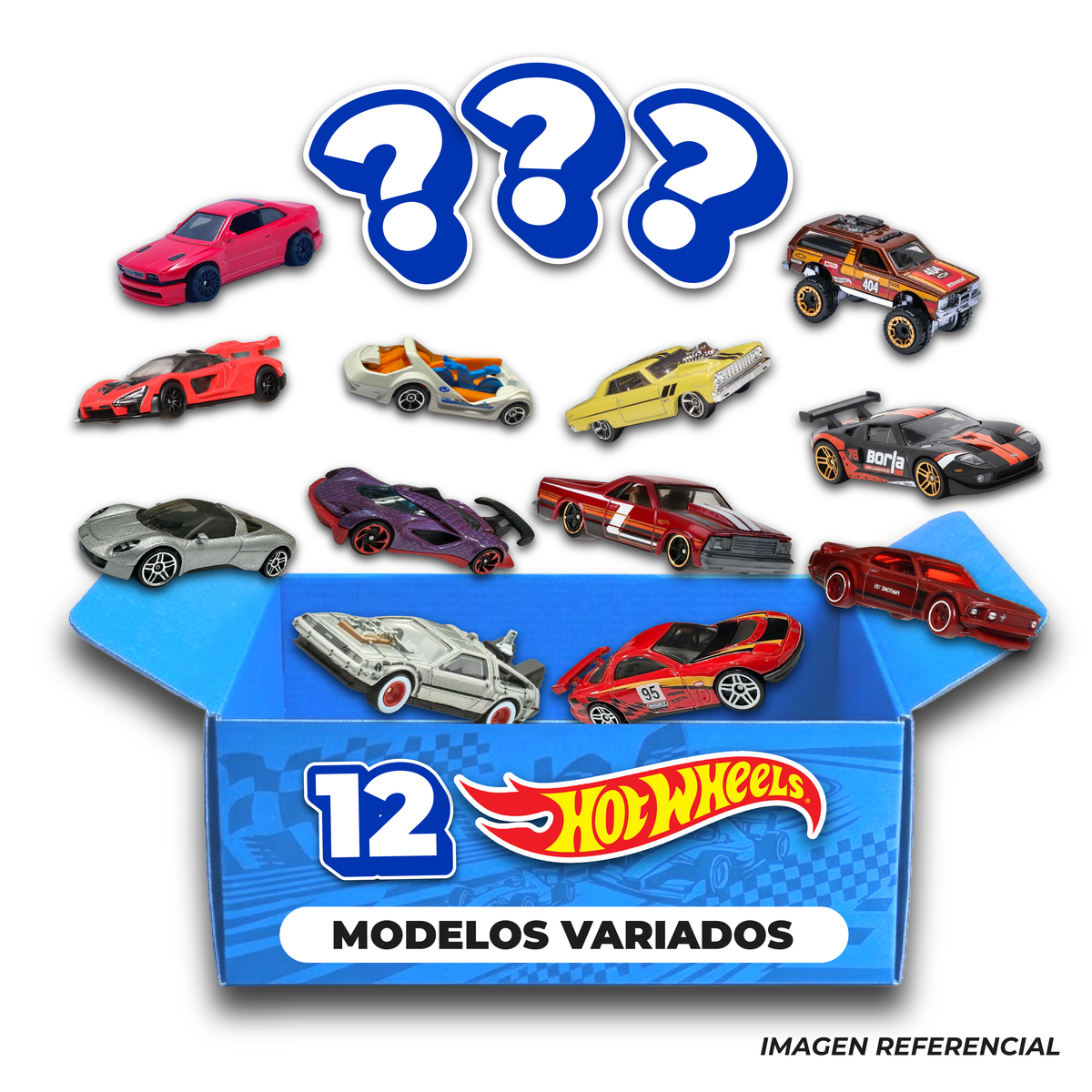 Hot Wheels: Basic Car - Mix Case (12 unidades)