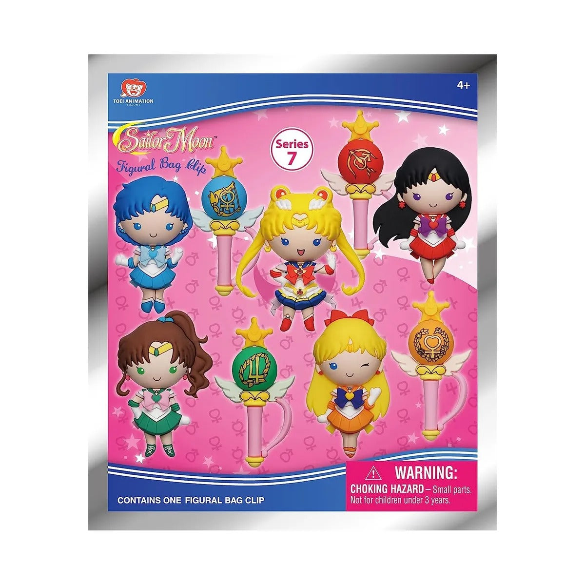 Monogram: Figural Bagclip - Sailor Moon - Series 7 (1 unidad)