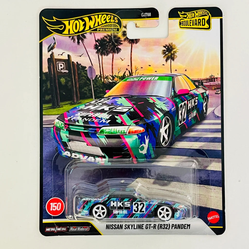 Hot Wheels Premium: Boulevard - Nissan Skyline GT-R (R32) Pandem