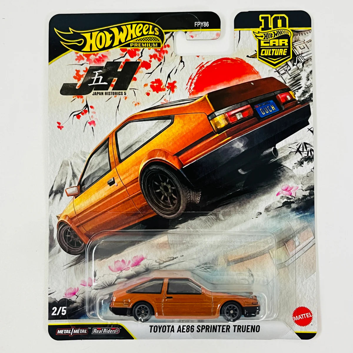 Hot Wheels | Car Culture 2026 Japan Historics - Toyota AE86 Sprinter Trueno