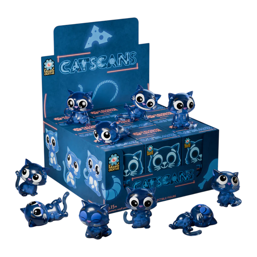 Kaleidos Creative: Catscans Series 1 - Caja Misteriosa x 1 unidad