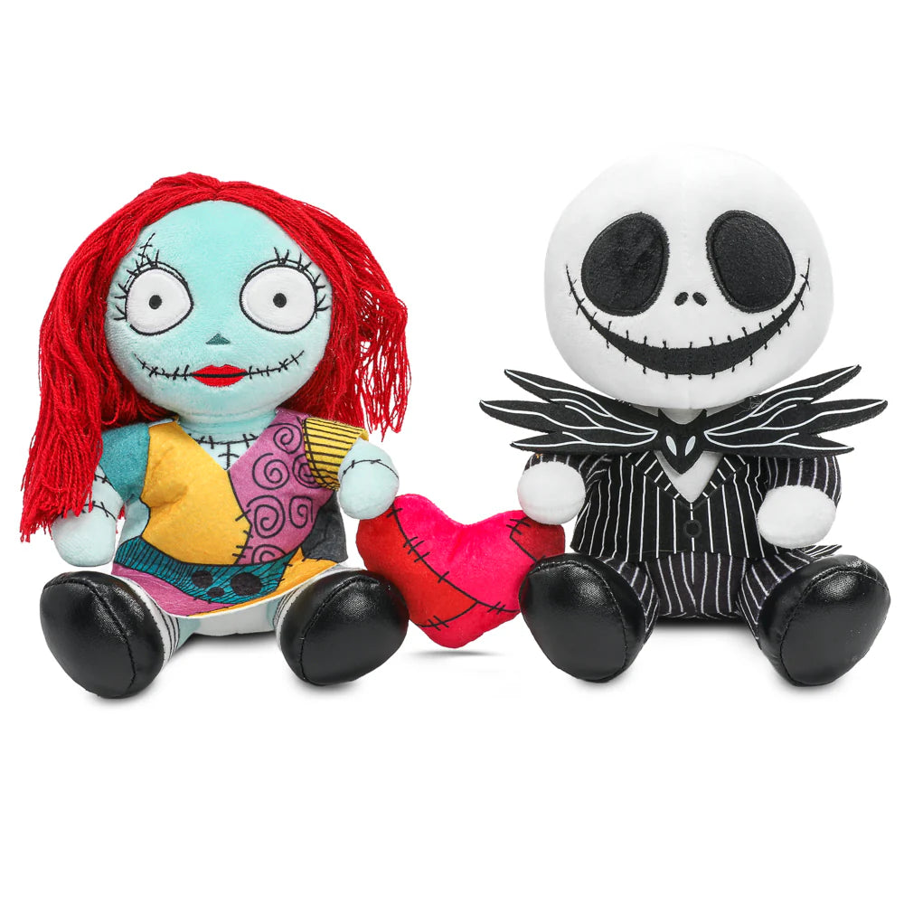 Kidrobot: The Nightmare Before Christmas - Jack & Sally with Heart Phunny Plush (PELUCHE)