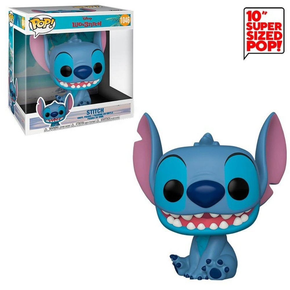 Funko Pop! Disney: Lilo & Stitch - Stitch 1046 (10 pulgadas)