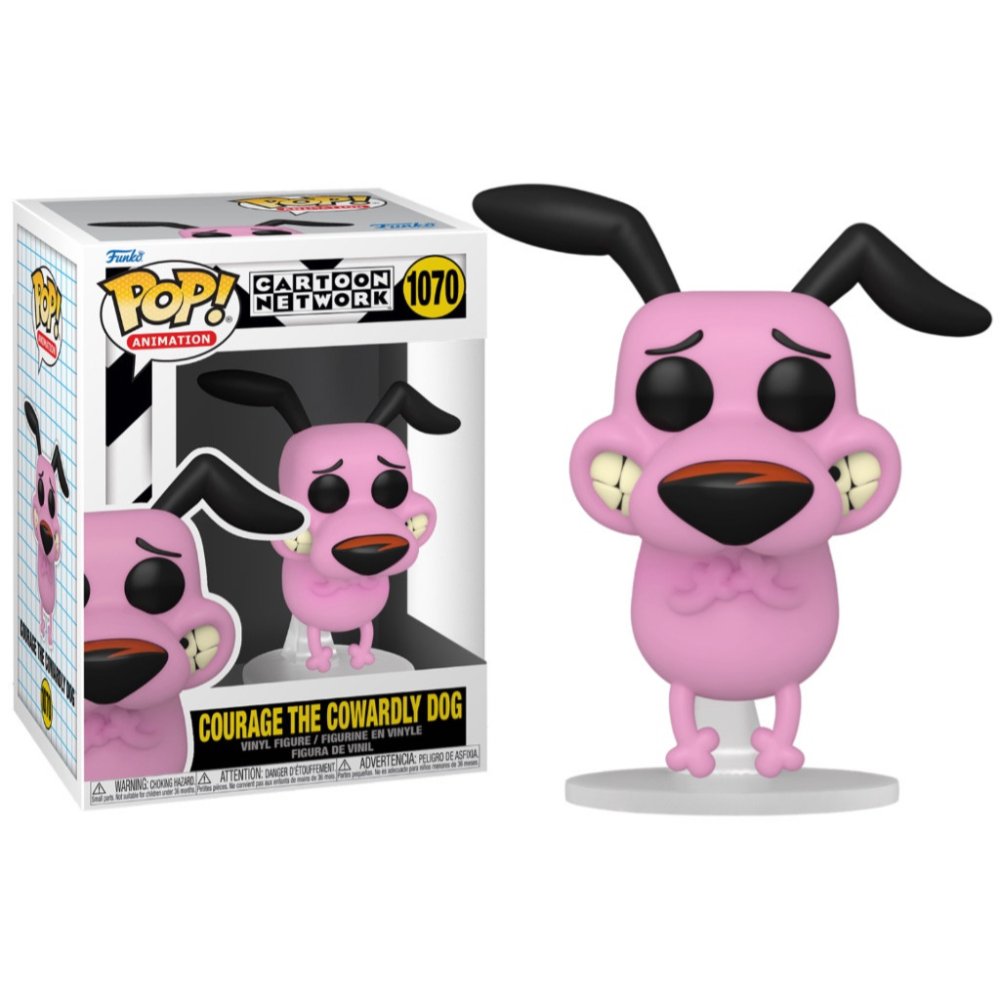 Funko Pop! Animados: Cartoon Network - Courage the Cowardly Dog 1070