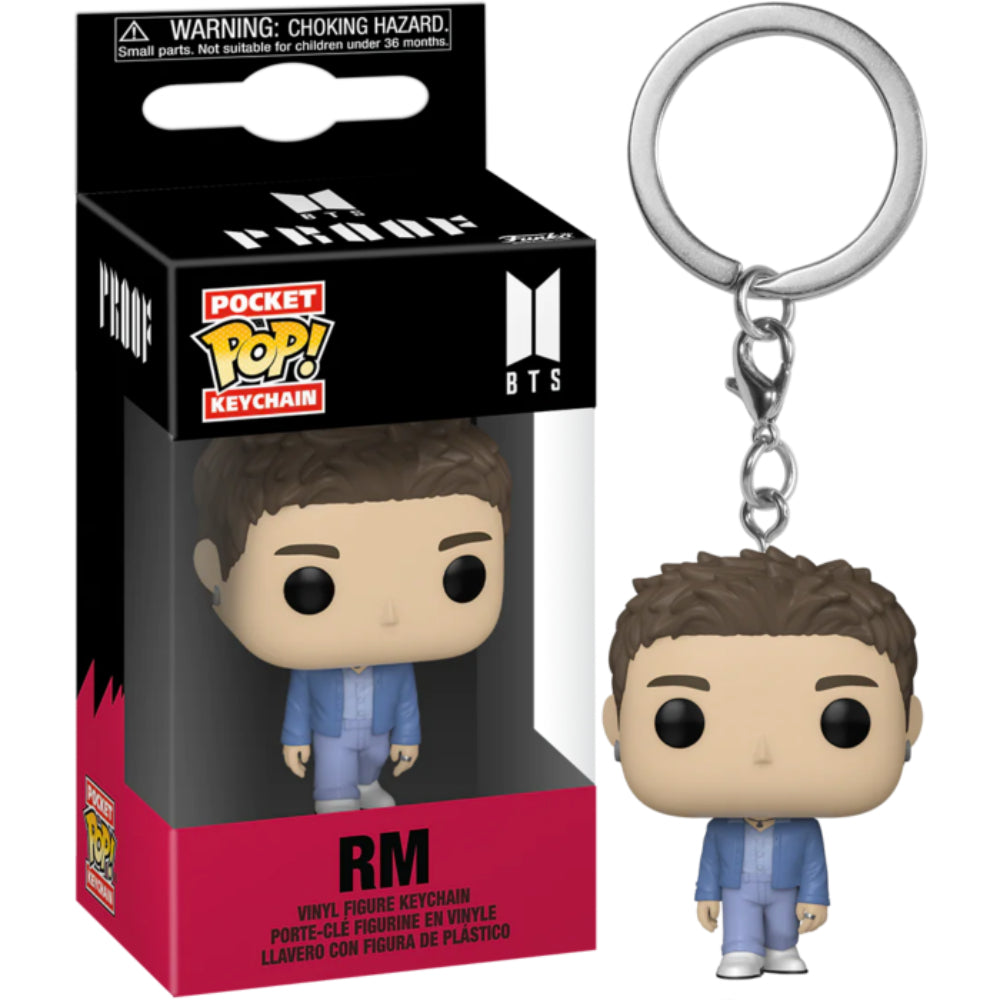 Funko Pop! Pocket Keychain - Rocks: BTS| Proof: RM