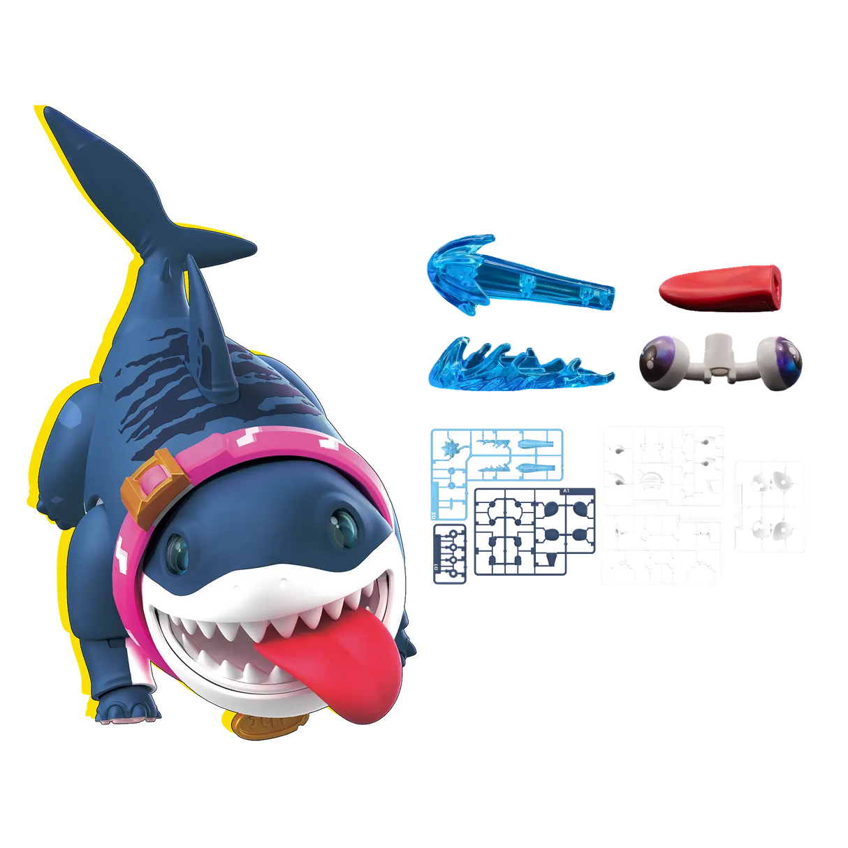 Blokess: Model Kit - Marvel Rivals: Jeff The Land Shark Champion Class 12