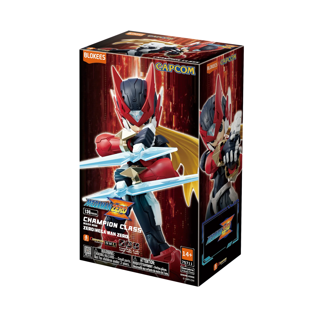 Blokees: Mega Man - Zero Champion Class 02 (Model Kit)