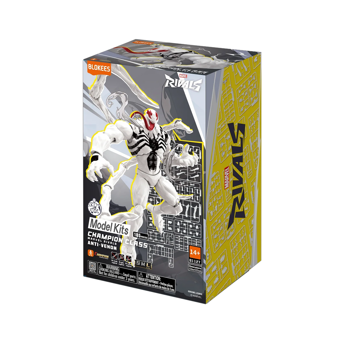 Blokees: Model Kit - Marvel Rivals: Anti-Venom Champion Class