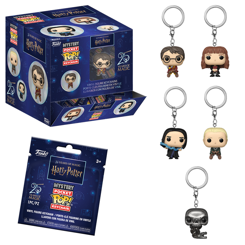 Funko Pocket! Harry Potter Mystery Keychain 25 Years of Magic (x unidad)