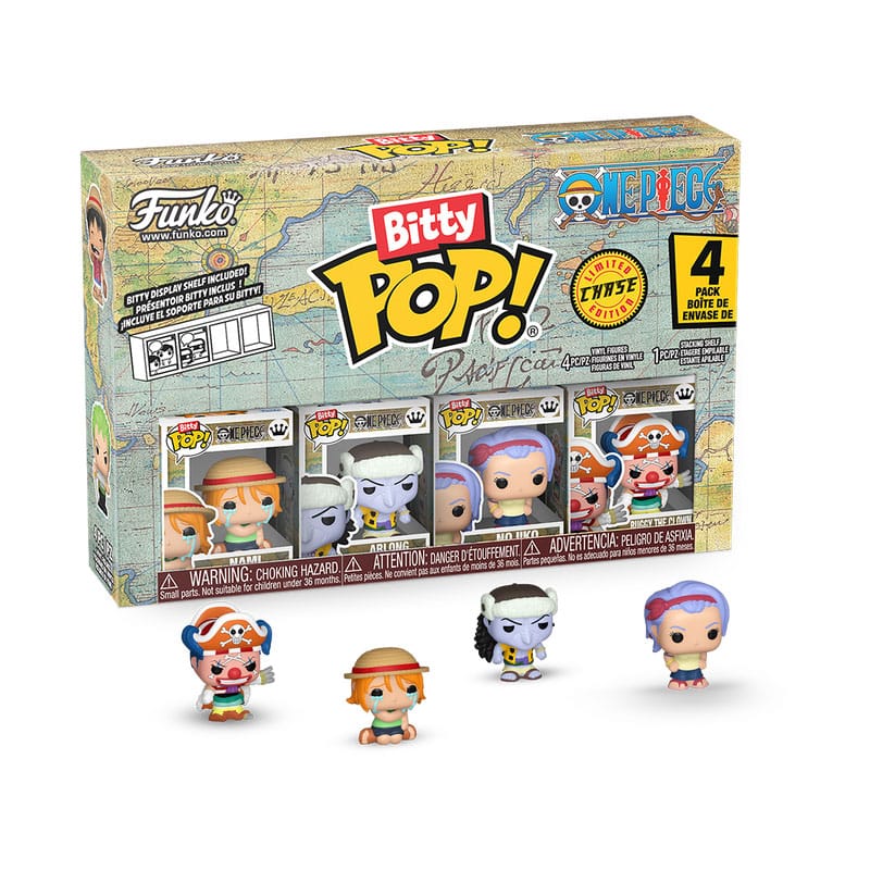 Funko Bitty Pop! Anime: One Piece - 4pack (Nami)