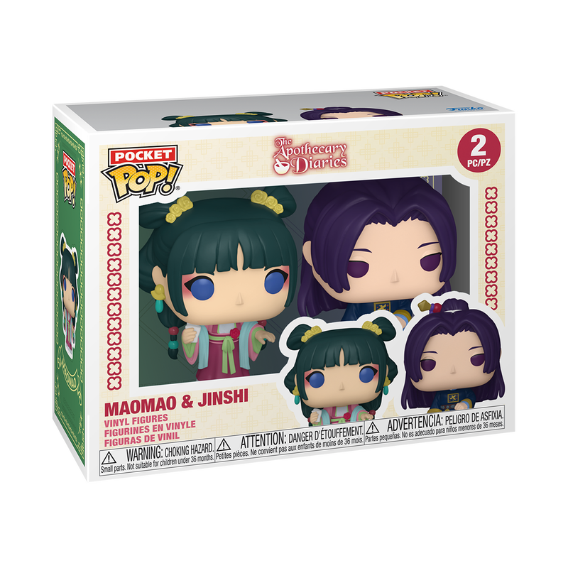 Funko Pop! Anime: The Apothecary Diaries - Maomao and Jinshi (Pocket 2pack)