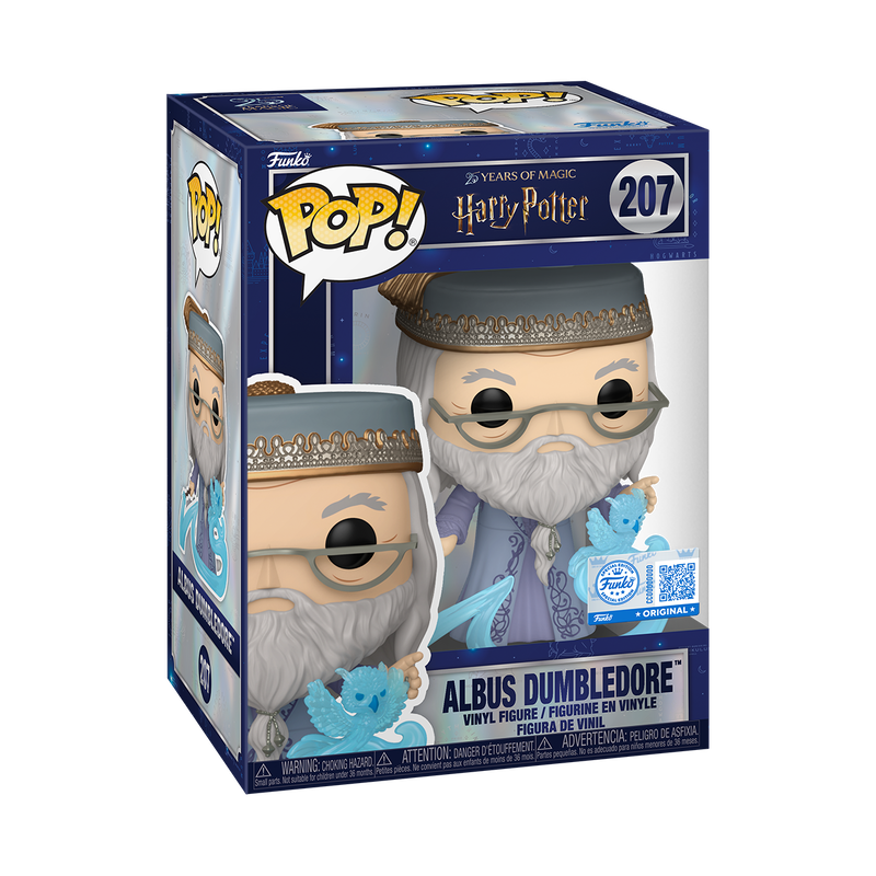 Funko Pop! 25 Years of Magic: Harry Potter - Albus Dumbledore with Patronus 207 - Special Edition