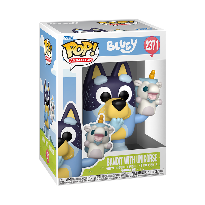 Funko Pop! Animation: Bluey - Bandit with Unicorse 2371
