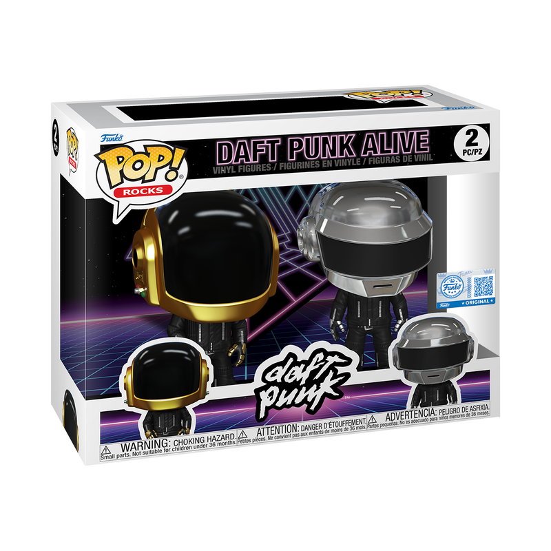 Funko Pops! Rocks: Daft Punk (Alive) - 2Pack - Specialty Series