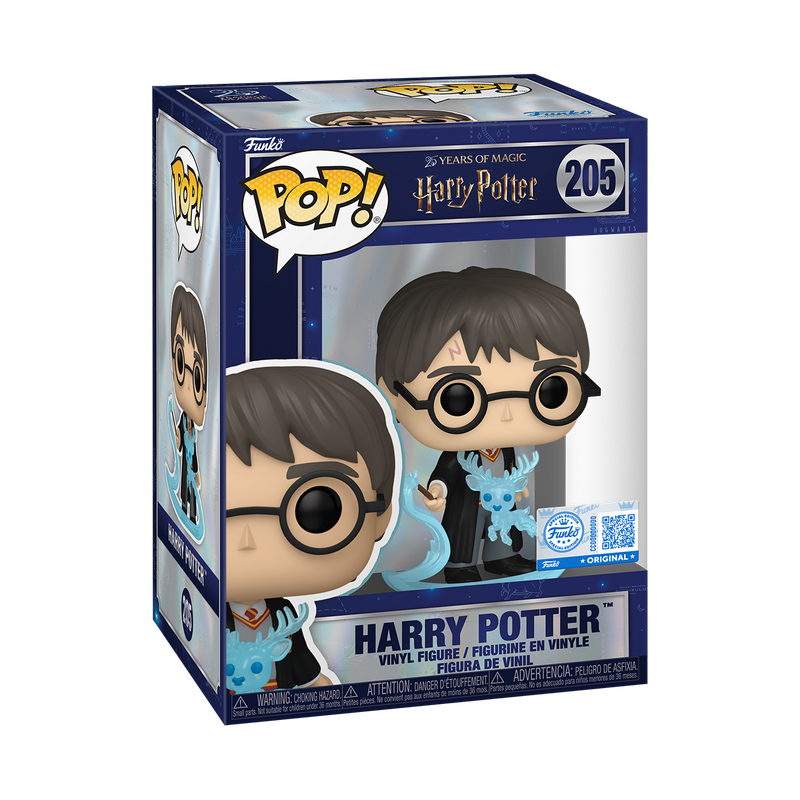 Funko Pop! 25 Years of Magic: Harry Potter - Harry Potter with Patronus 205 - Special Edition