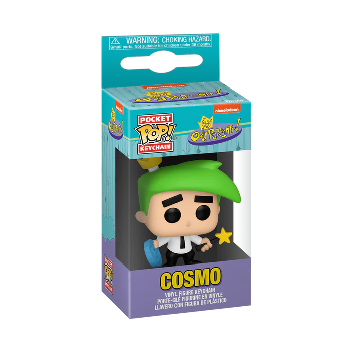 Funko Pop! POCKET KEYCHAIN -  Padrinos Mágicos: Cosmo