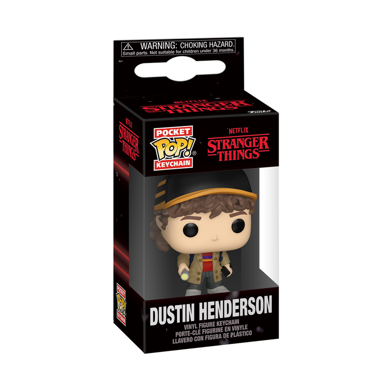 Funko Pocket! Television: Stranger Things - Dustin Henderson (Keychain)