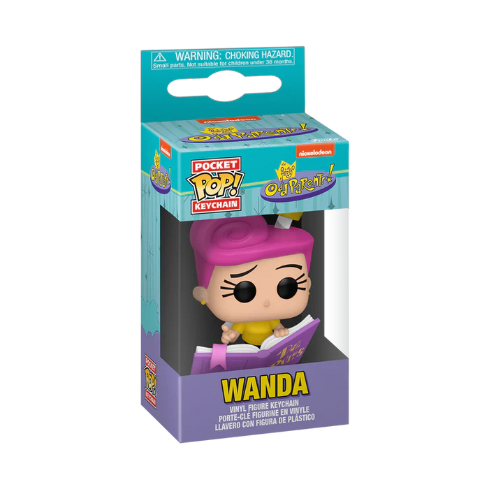 Funko Pop! POCKET KEYCHAIN -  Padrinos Mágicos: Wanda