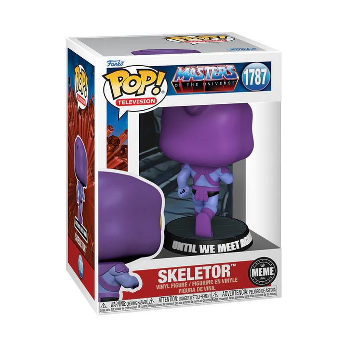 Funko Pop! Animation: Masters of the Universe - Skeletor (Running Away) 1787 - Meme
