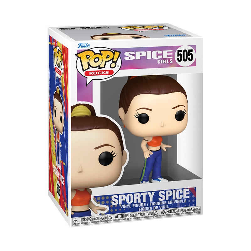 Funko Pop! Rocks: Spice Girls - Sporty Spice 505
