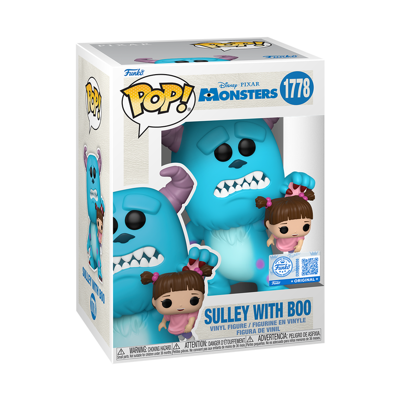 Funko Pop! Disney: Monsters Inc - Sulley with Boo 1778 - EED Exclusive