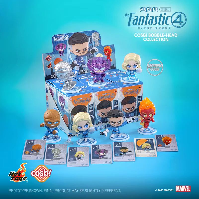 Hot Toys | Cosbi (Bobble Head) -  Fantastic Four (Blind-Box Mini-Figure) x unidad