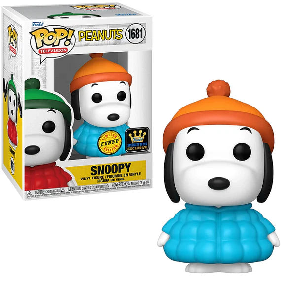 Funko Pop! Television: Peanuts - Snoopy in Coat 1681 - Specialty Series (CHASE)