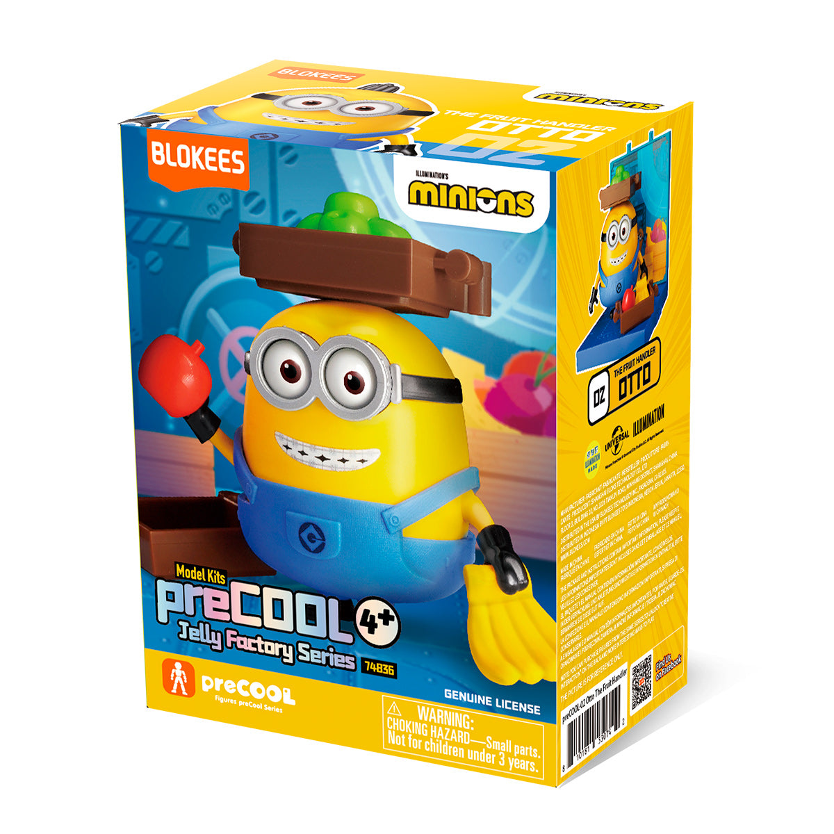 Blokees - Minions: Minions Mini Model Caja Misteriosa x1 (Te Fruit Handler OTTO)