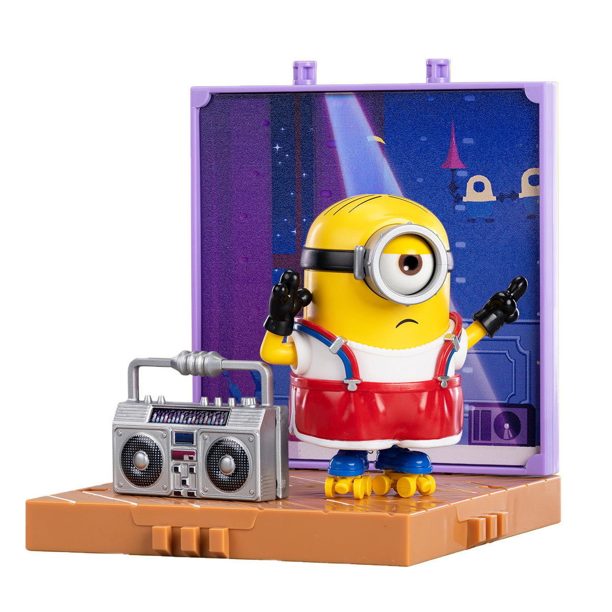 Blokees - Minions: Minions PreCool Celebration Party Mini Model Kit Caja Misteriosa x1 (Dancer STUART)