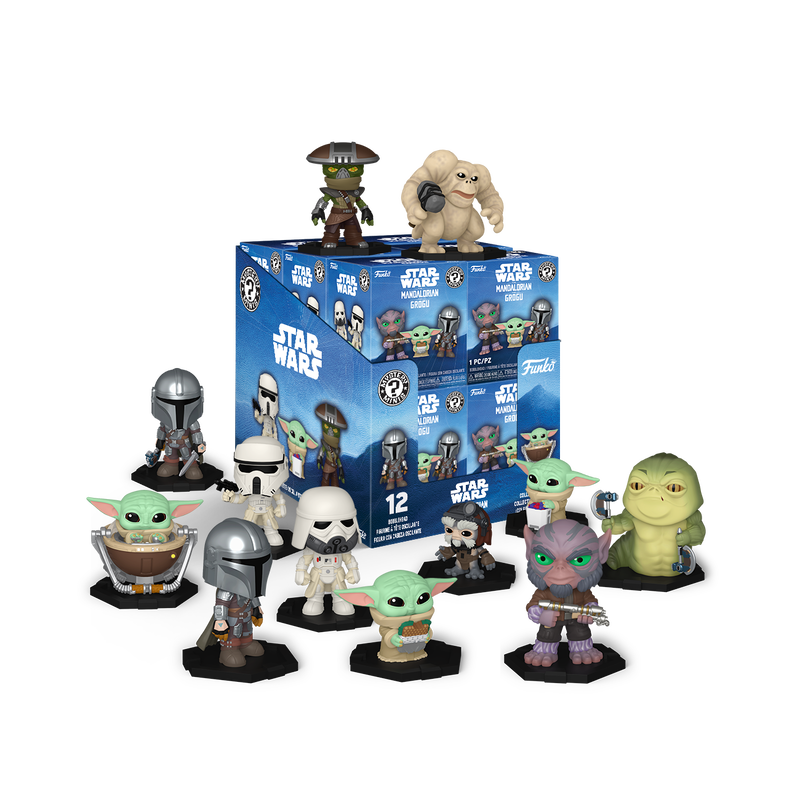 Funko Mystery Minis: The Mandalorian and Grogu - (x unidad)