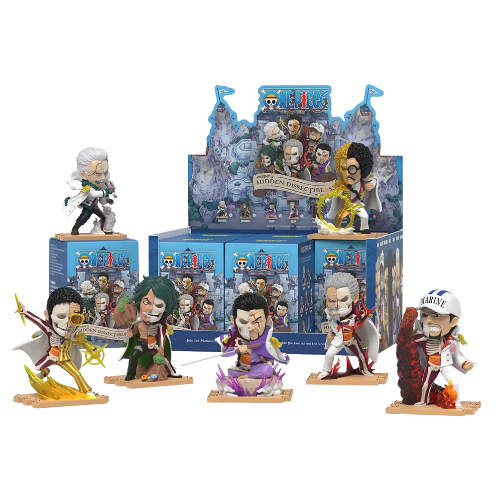 Mighty Jaxx: Freenys Hidden Dissectibles - One Piece Marines Edition (Serie 8) (Blind Box) (1 unidad)