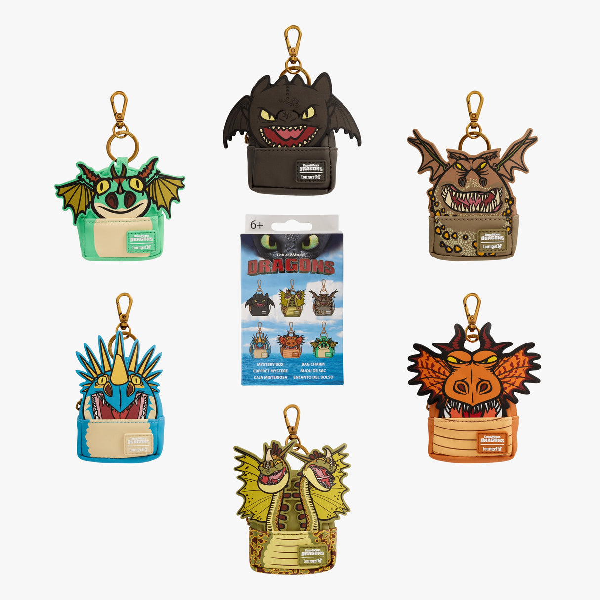 Loungefly Mystery Mini-Backpack: How to Train Your Dragon (1 unidad)